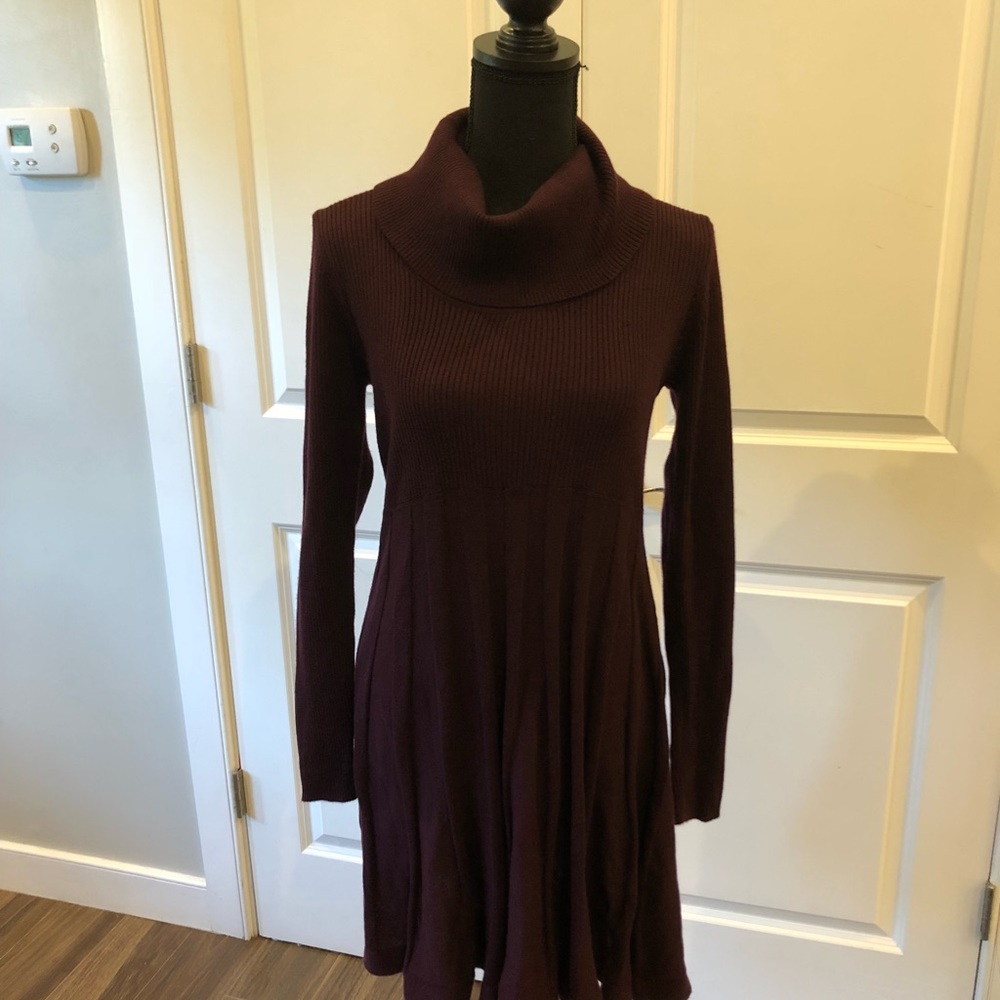 Calvin Klein sweater dress, great for holidays